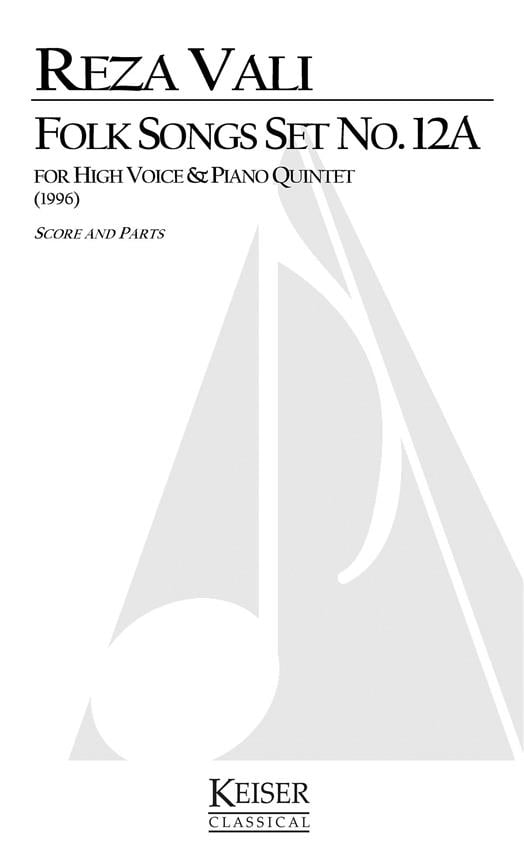 Folk Songs: Set No. 12A